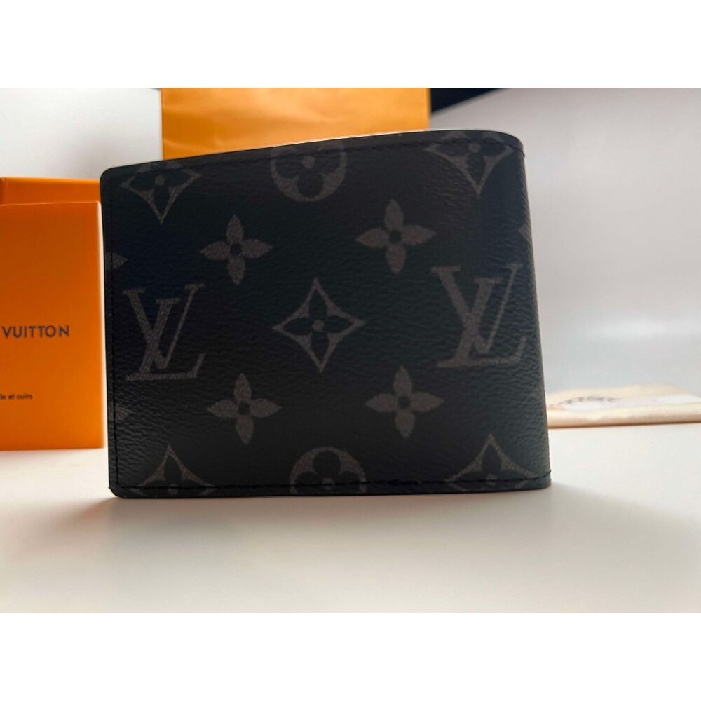 Louis Vuitton Slender Wallet Material Monogram Eclipse 62294  (Still in Box, Rea